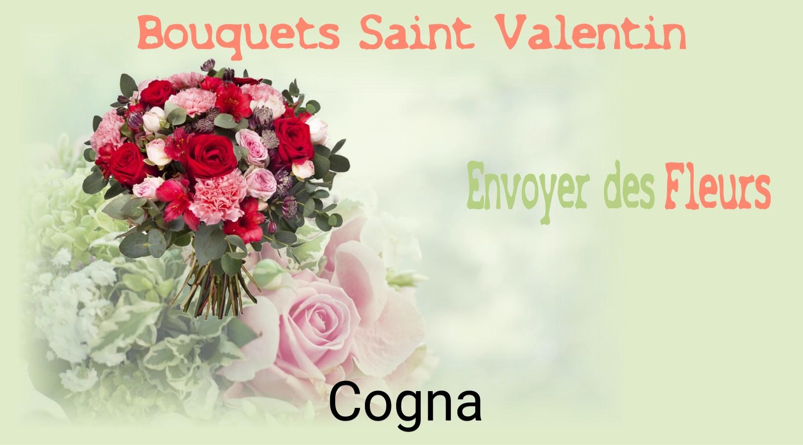 Roses de Saint-Valentin livrées à Cogna